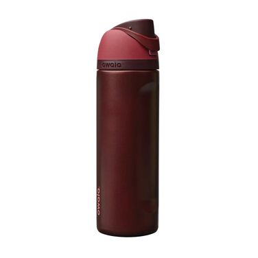 Термобутилька Owala FreeSip зі сталі з трубою, ізольована, BPA-free, для спорту та подорожей, Black Cherry, 710 мл