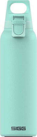 Термос-гуртка SIGG Glacier H&C ONE Light 0.55L з ситечком, ізольована пляшка для напоїв, нержавіюча сталь 18/8, без BPA, герметична, 0.55 л