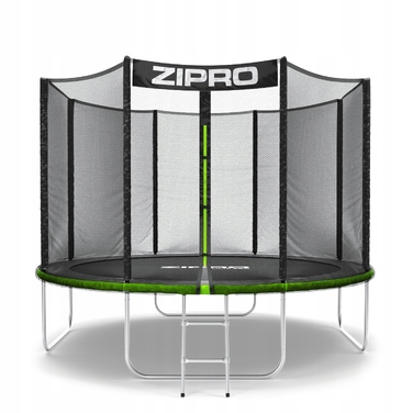 Дитячий садовий батут Zipro з зовнішньою захисною сіткою, 312 см (10FT)