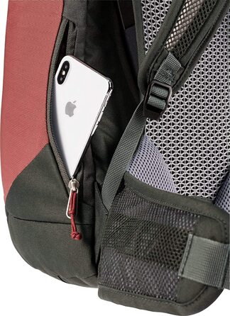 Рюкзак для туризму Deuter AC Lite 30 л унісекс, червоний-зелений