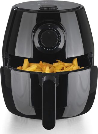 Аерофритюрниця MAXXMEE XL 4 л, 1400 Вт, чорна