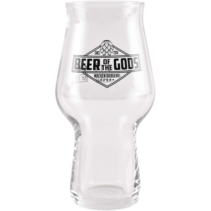 Набір пивних келихів WACKEN BRAUEREI 3 шт. для стауту, IPA, Pale Ale - 300/500 мл, Craft Beer, придатні для мийки в посудомийній машині