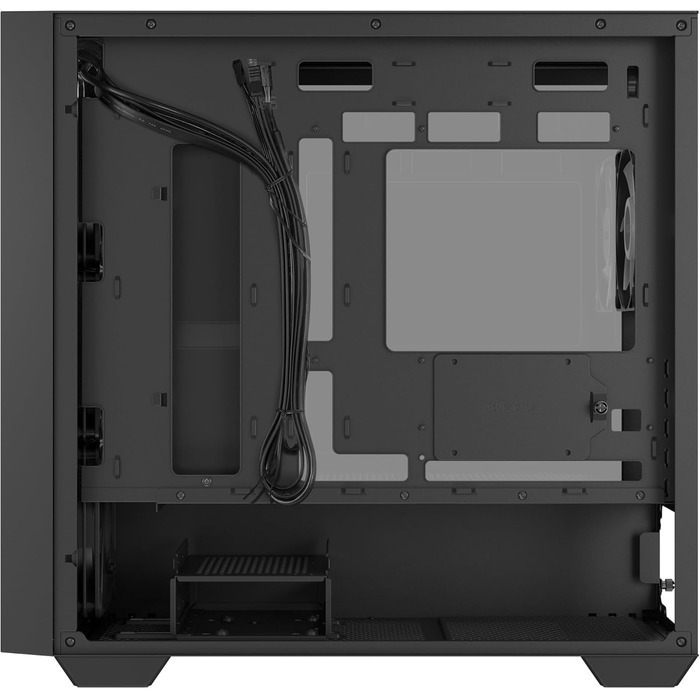 Корпус для ПК ASUS A21 Plus TG ARGB чорний microATX, з ARGB вентиляторами, сітчастою передньою панеллю, підтримкою прихованих розʼємів на материнській платі, радіатора 360 мм і відеокарт до 380 мм