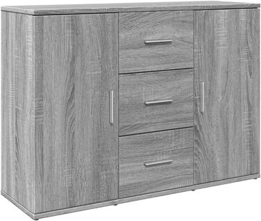 Комод vidaXL у стилі старого дерева, 90x29,5x65 см, ДСП, для зберігання речей, шафа для вітальні, домашній органайзер