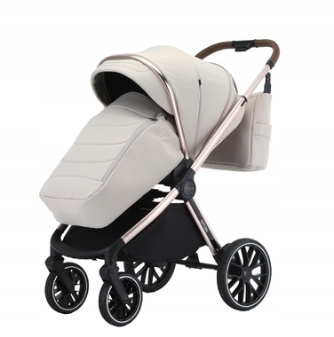 Дитячий візок 2в1 Adamex Bianco Champagne Latte