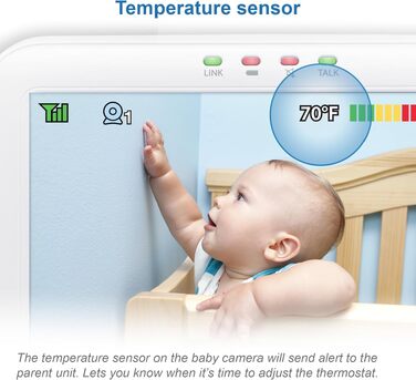 Відеоняня VTech VM320 з дисплеєм 2.4