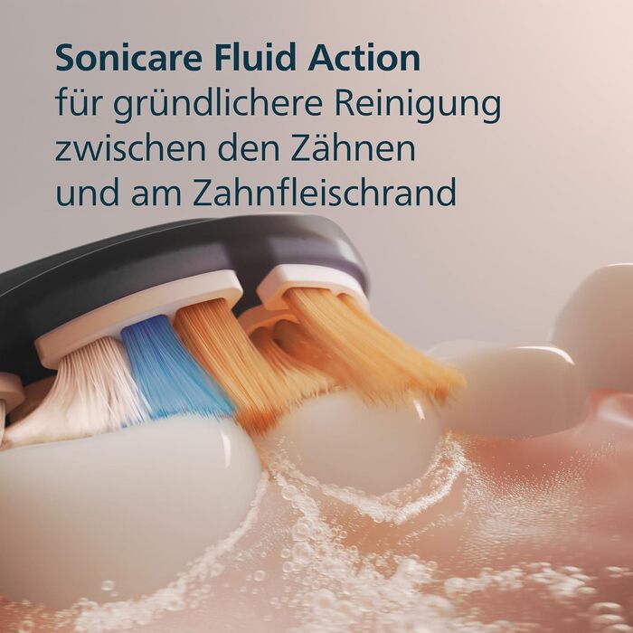 Смінні насадки для електричної зубної щітки Philips Sonicare A3 Premium All-in-One, чорні, 6 шт, HX9096/88