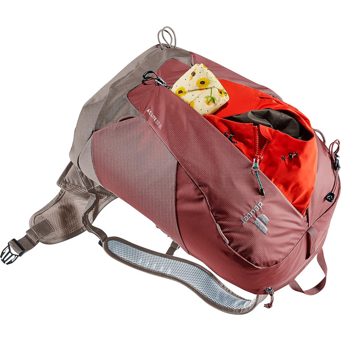 Жіночий туристичний рюкзак Deuter AC Lite 21 SL Caspia-pepper, 21 л
