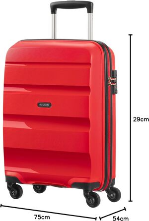 Валіза American Tourister Bon Air Spinner L, 75 см, 91 л, червона, для подорожей