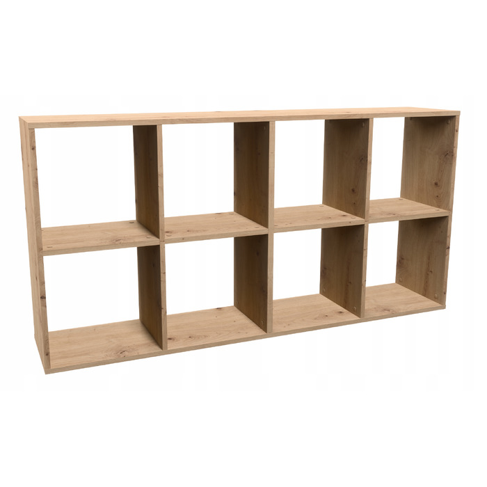Стелаж TopEshop 147 x 75 x 30 см, дуб артизан