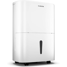 Електричний осушувач повітря Klarstein DryFy 20L - 20 л/добу, 20 л, 400 Вт, білий, з функцією сушіння білизни