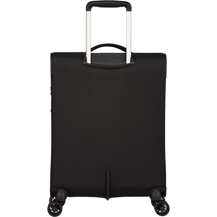 Валіза American Tourister Summerfunk 55 см, 46 л, розширювана, чорна, на 4 колесах