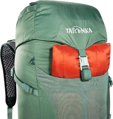 Рюкзак для туризму Tatonka Hike Pack 22, 22 л, з вентиляцією спини та дощовиком, салатовий