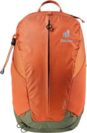 Унісекс туристичний рюкзак Deuter AC Lite 17 л, паприка-хакі