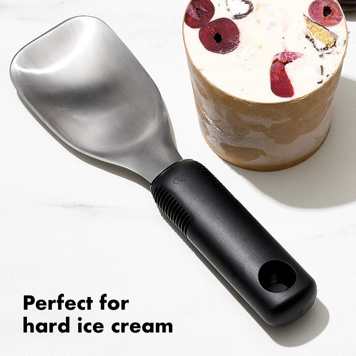 Ложка для морозива OXO Good Grips Robuste з нержавіючої сталі, 26.7 см, чорна
