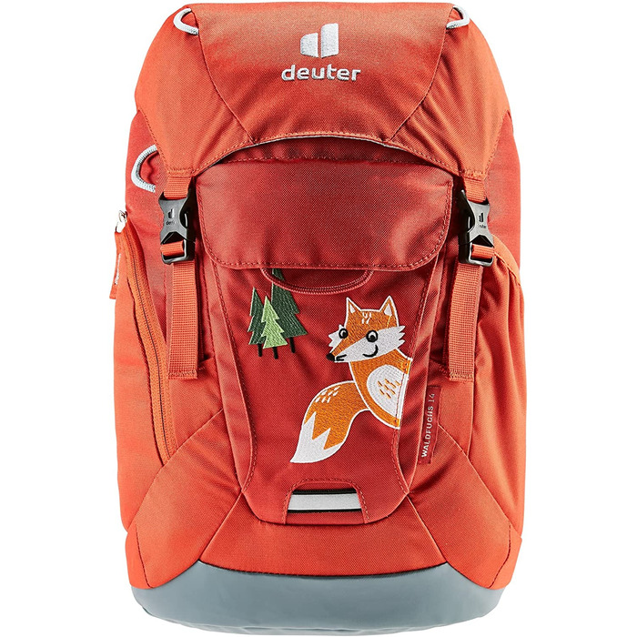 Дитячий рюкзак Deuter Waldfuchs 14 л для дитсадка, помаранчевий (Lava-paprika), анатомічна спинка