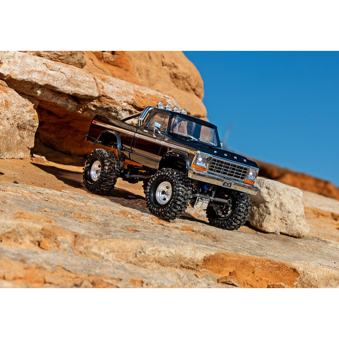 Traxxas TRX-4M F150 1/18 чорний, радіокерована модель з акумулятором та зарядним пристроєм 97044-1-BLK