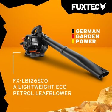 Листодув бензиновий FUXTEC FX-LB126ECO 1 к.с. (0.7 кВт), 60 м/с, 4.5 кг
