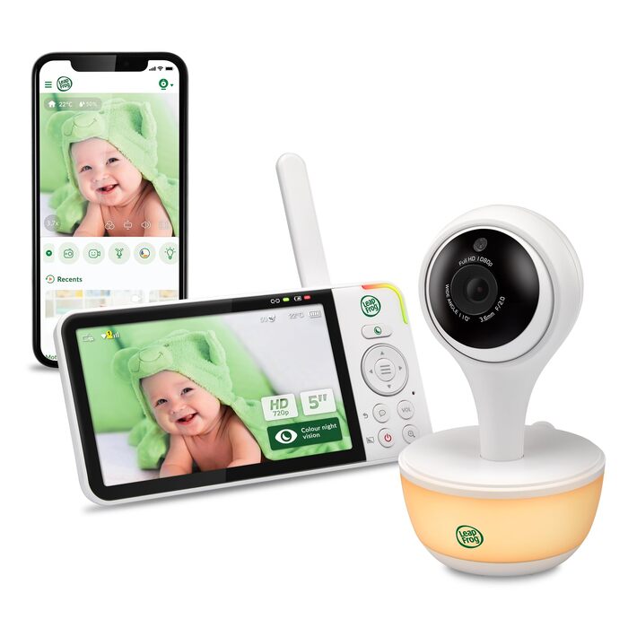 Радіоняня LeapFrog LF2423 з камерою, відеодисплей 2.8