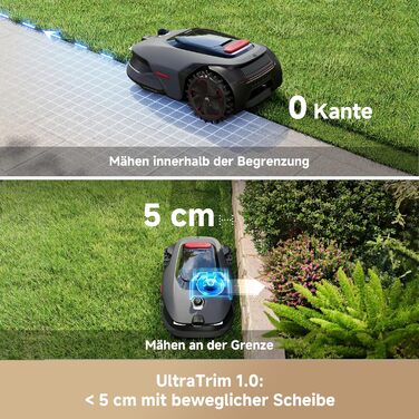 Робот-газонокосилка MOVA LiDAX Ultra 800 без дроту, до 800 м², LiDAR, AI Vision, зріз 5 см