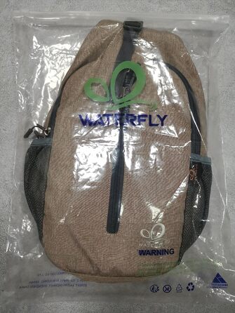 Сумка-рюкзак WATERFLY для чоловіків і жінок, слінг, регульований ремінь, для прогулянок і подорожей, колір хакі