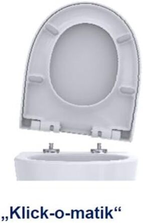 Сидіння для унітазу з кришкою Geberit Keramag Icon/4U, мікроліфт, знімне, верхнє кріплення