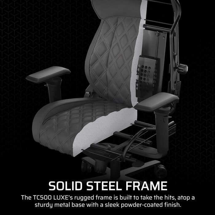 Ігрове крісло Corsair TC500 Luxe Sherwood, універсальний розмір