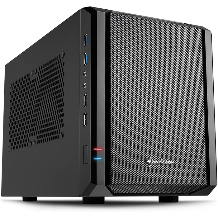 Корпус для ПК Sharkoon QB One Mini-ITX, 2x 2,5/3,5