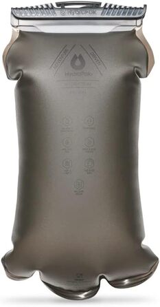 Гідратор Hydrapak Force Mammoth Grey 3 л – питна система для туризму, водний резервуар, сірий