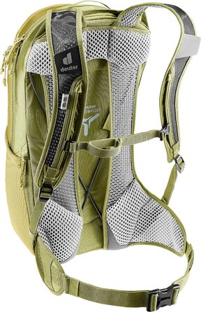 Велосипедний рюкзак Deuter Race Air 10 л, Linden-cactus, вентиляція спини