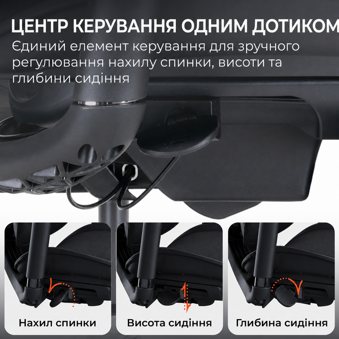 Крісло офісне Sihoo C300 LITE V2 White