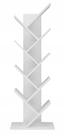 Стелаж Songmics, білий (50 x 141,5 x 25 см)
