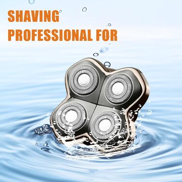 Запасні леза для електричної бритви Skull Shaver Carver PRO (4 шт.) — гіпоалергенні змінні голівки для гоління голови, чоловічі та жіночі