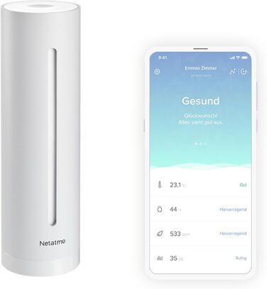Netatmo Home Coach - монітор якості повітря в приміщенні, NHC-DE (лімітована серія)