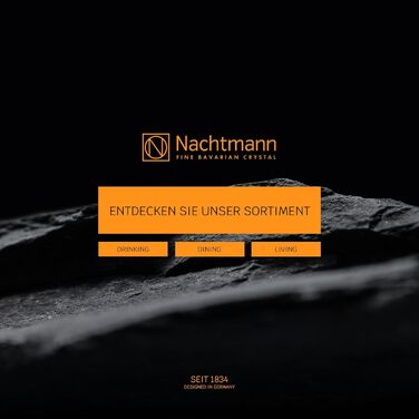 Кружка Nachtmann Noblesse з кришталевого скла, 1190 мл, Made in Germany, 1 шт.