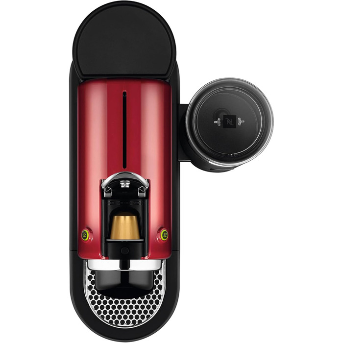 Кавомашина Nespresso Krups Citiz & Milk XN741B - червона, автоматичне відключення, 1 л резервуар для води, 1260 Вт