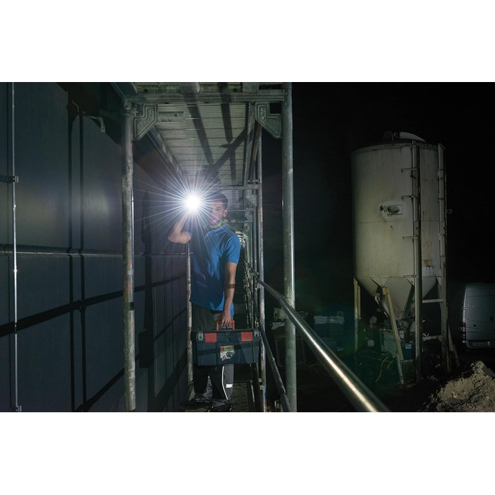 Ліхтарик акумуляторний Brennenstuhl LuxPremium TL 210 AF з LED Osram, 200 люмен, до 13 годин роботи, 55 м, захист IP44