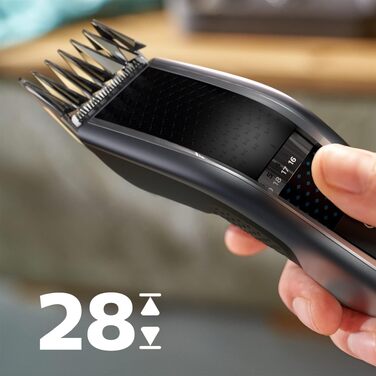 Машинка для стрижки волосся Philips HC5630/15 Series 5000 з 28 насадками та Turbo режимом