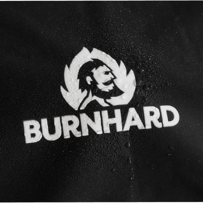 BURNHARD захисний чохол для гриля Fat FRED 156x129x92,5 см, універсальний водонепроникний чохол для барбекю, зимостійкий, з міцного матеріалу, UV-захист