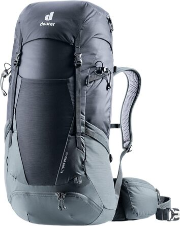 Рюкзак для туризму Deuter Futura Pro 40 л чорний-графіт L