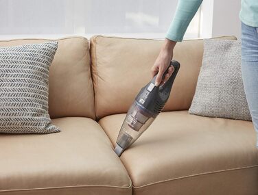 Автомобільний пилосос Black+Decker Dustbuster Flexi PD1200AV 12V, безмішковий, з гнучким шлангом, насадками та адаптером для прикурювача