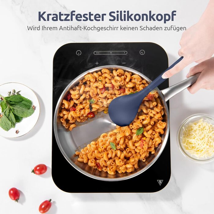 Набір кухонних аксесуарів U-Taste з силікону (5 шт.), стійкий до 315°C, BPA-free, антипригарне покриття, для приготування, перемішування, подачі