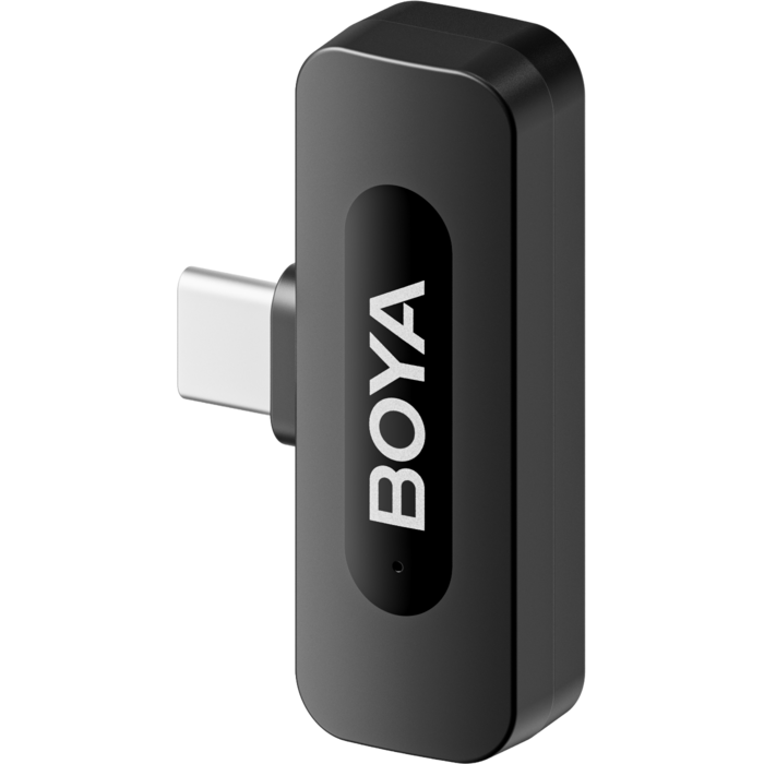 Бездротовий петличний мікрофон BOYA BY-V20 Type-C Black