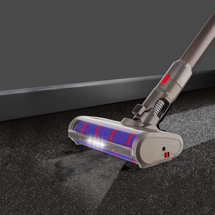 Насадка-щітка для підлоги з м'яким валиком для Dyson V7/V8/V10/V11/V15/SV10/SV11, аксесуар з швидкознімним кріпленням