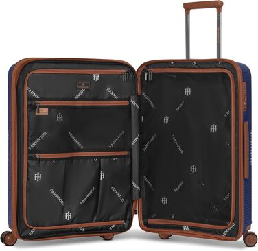 Валіза дорожня Eco Edition 3 в 1 розширювана (Navy, M) з TSA-замком та 4 колесами