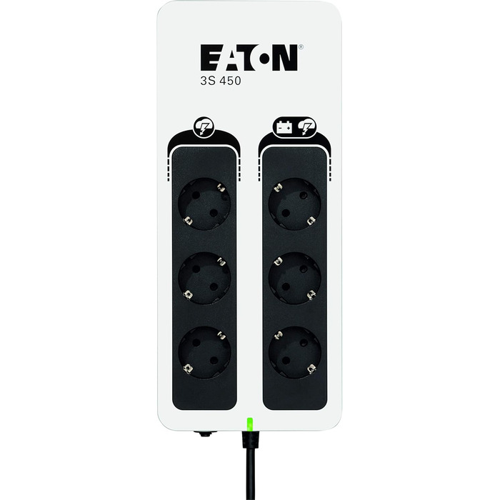 USV Eaton 3S Mini 36W для роутерів, камер та Smart Home (450VA / DIN)