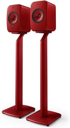 Підставка KEF S1 для активних колонок LSX та LSX II, пара, червона