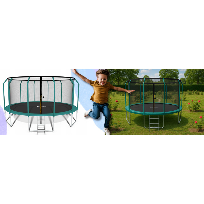 Батут із сіткою Funfit 490 см FT 16 (487-500 см)