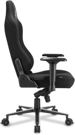 Ігрове крісло Sharkoon Skiller SGS40, чорне, дихаюча тканина, широке сидіння