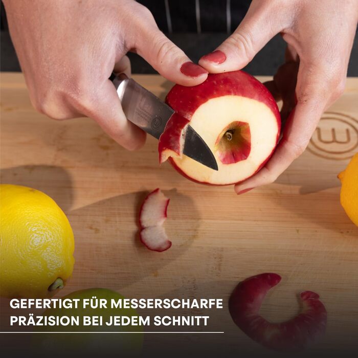 Набір професійних кухонних ножів MasterChef: 5 ножів з сумкою для зберігання (9 см)